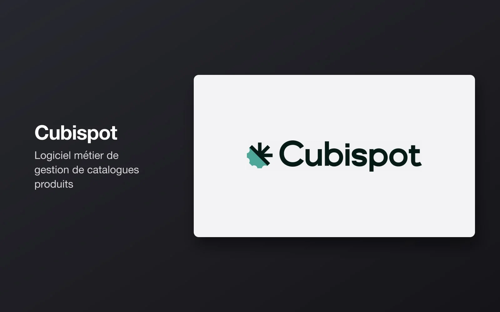 Aperçu du projet Cubispot